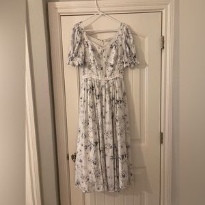 Ballerina blue and white Ivy city co dress